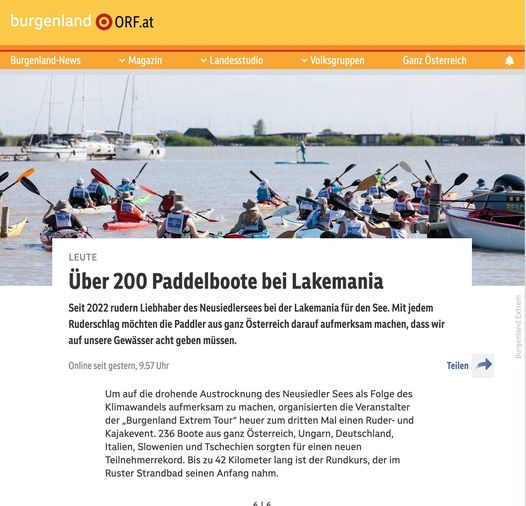 Lakemania 2024 – SOS Neusiedlersee